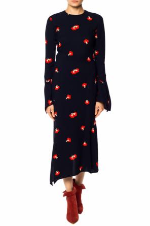 Floral motif dress, zdjęcie 2 Floral motif dress od Victoria Beckham